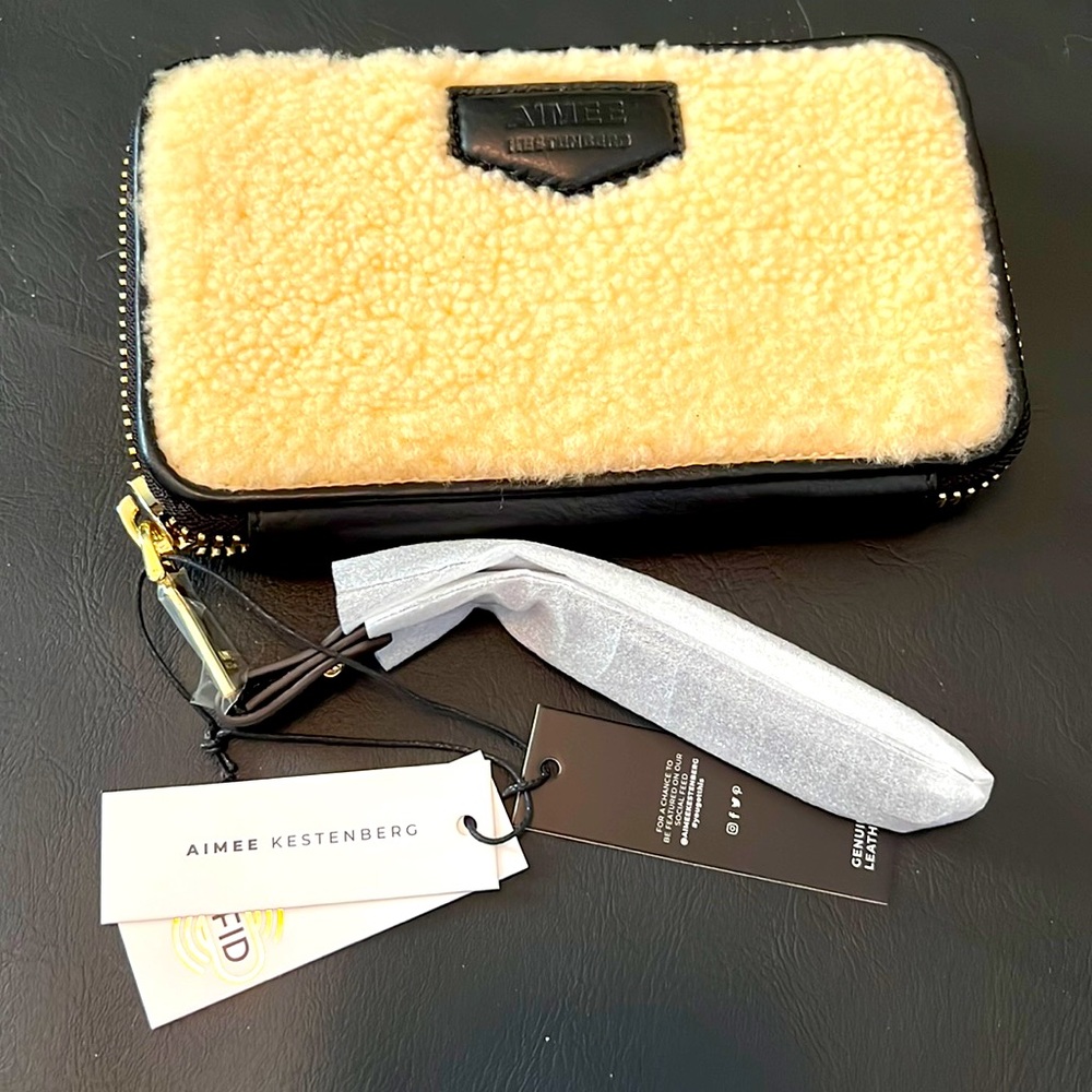 *NEW* Aimee Kestenberg Fuzzy wallet.